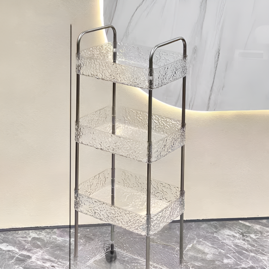 Plastic Trolley 4 Layers